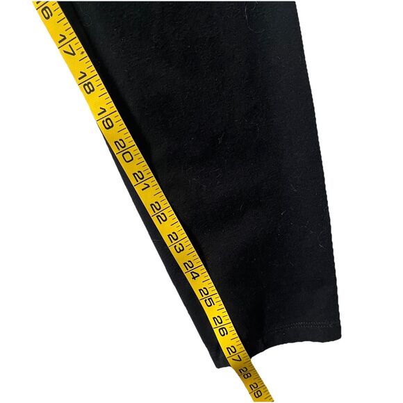 Old Navy Maternity Pants Full Panel Size M Black  - Black Jack - Stretch Cotton - Picture 7 of 7